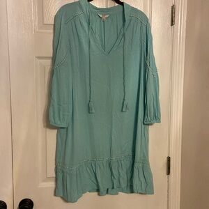 Crown & Ivy Coral Reef Shift Dress Big Girl 16